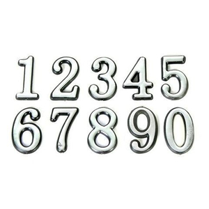 Цифра дверная APECS DN-01-7-Z CR хром