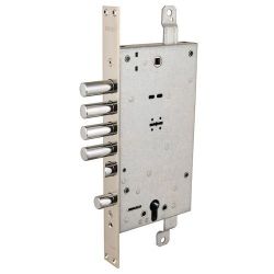 Замок врезной двухсистемный MOTTURA 54.787, ключ 60 мм /30815/