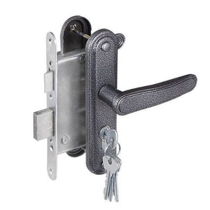 Замок врезной ЗЕНИТ ЗВ4-3.03 серебро /844/