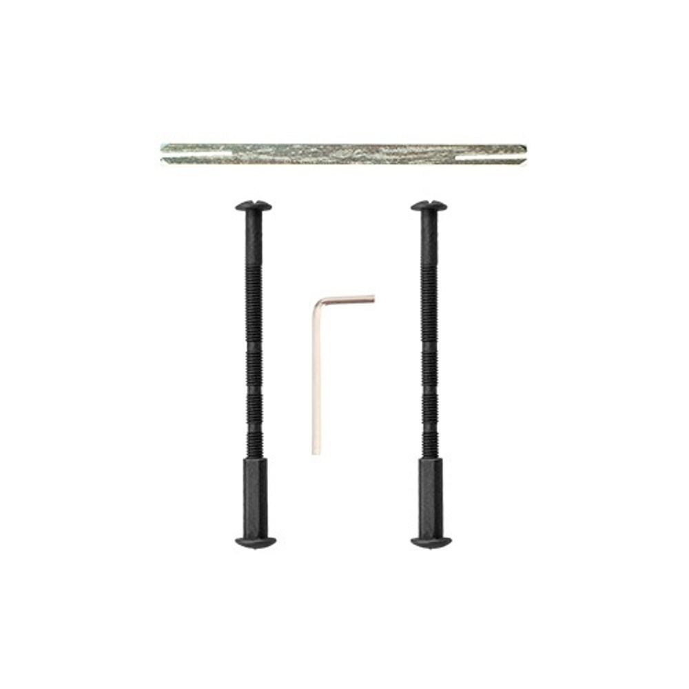 Ручки на планке AVERS HP-85.0423-BLM черный