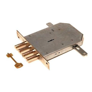 Замок врезной ЭЛЬБОР 1.05.03 Базальт