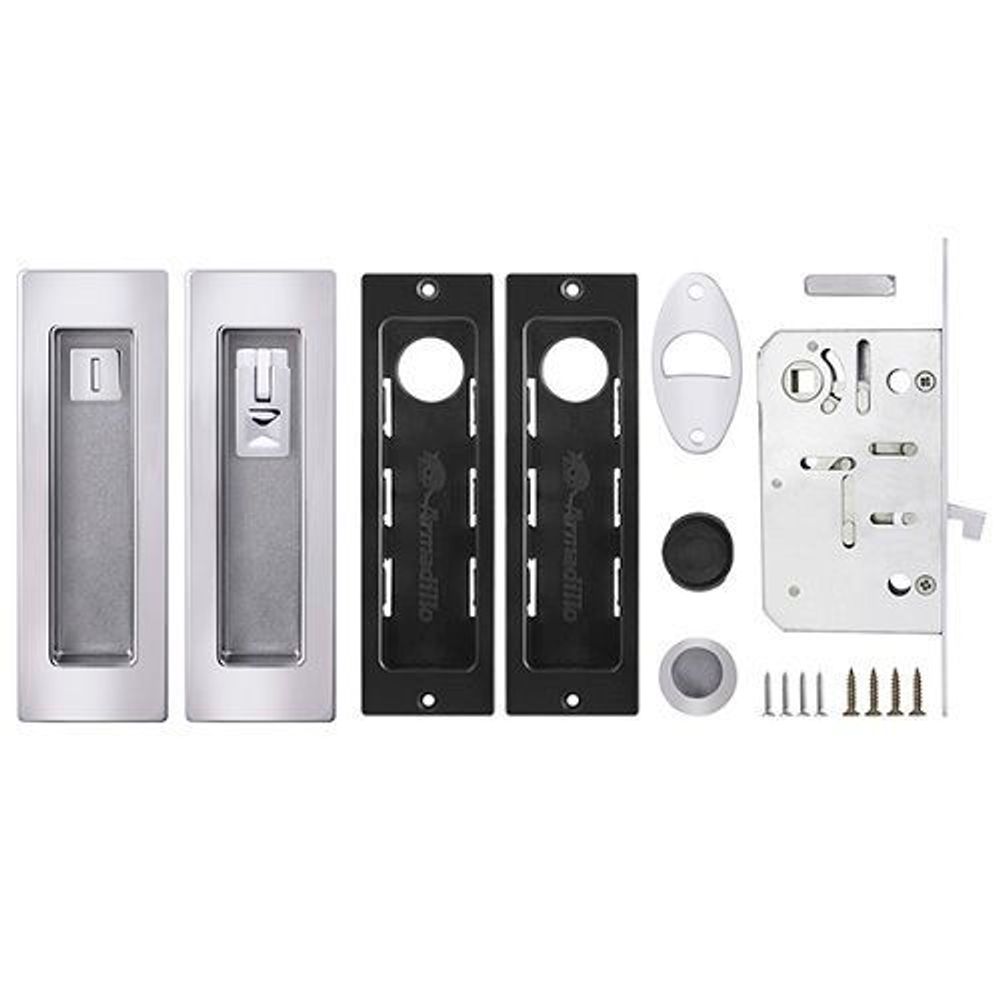 Набор для раздвижных дверей ARMADILLO SH011 URB СР-8 хром /35765/