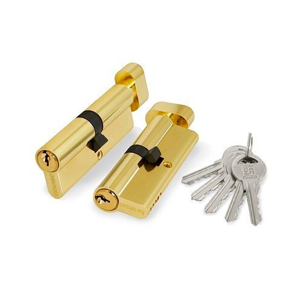 Цилиндровый механизм с вертушкой FUARO 100 ZM 80 (35+10+35) PB