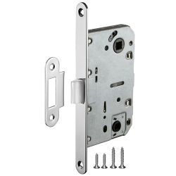 Защелка врезная AJAX METLM90-50 CP хром /49725/