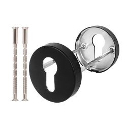 Накладка под цилиндр FUARO DSS-02-ET black (нержавейка 201) /45461/