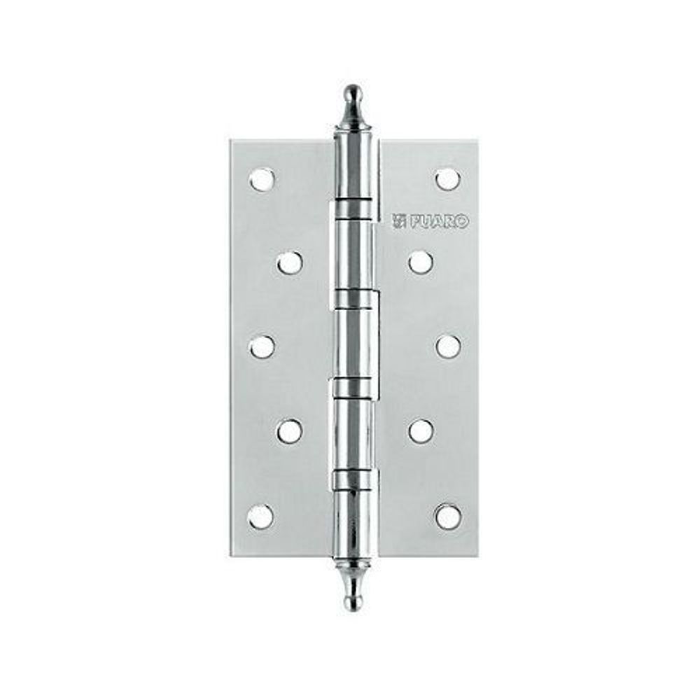 Петля дверная универсальная FUARO 4BB/A/BL 125x75x2,5 CP хром /30979/ (1 шт)