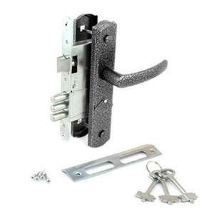 Замок врезной сувальдный Avers ЗВ9-4-1-4 (серебро)