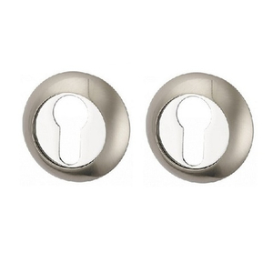 Накладка под цилиндр PUERTO ET AL 08 SN/NP (никель матовый/никель блестящий)