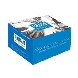 Петля скрытой установки ARMADILLO U3D6000 BL черный /36335/ (1 шт)