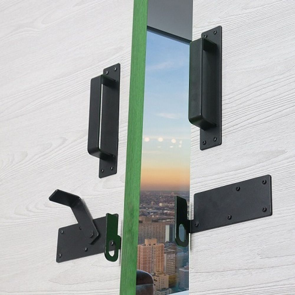 Ручка-скоба НОЭЗ Лофт РС140-SL черный матовый 4мм