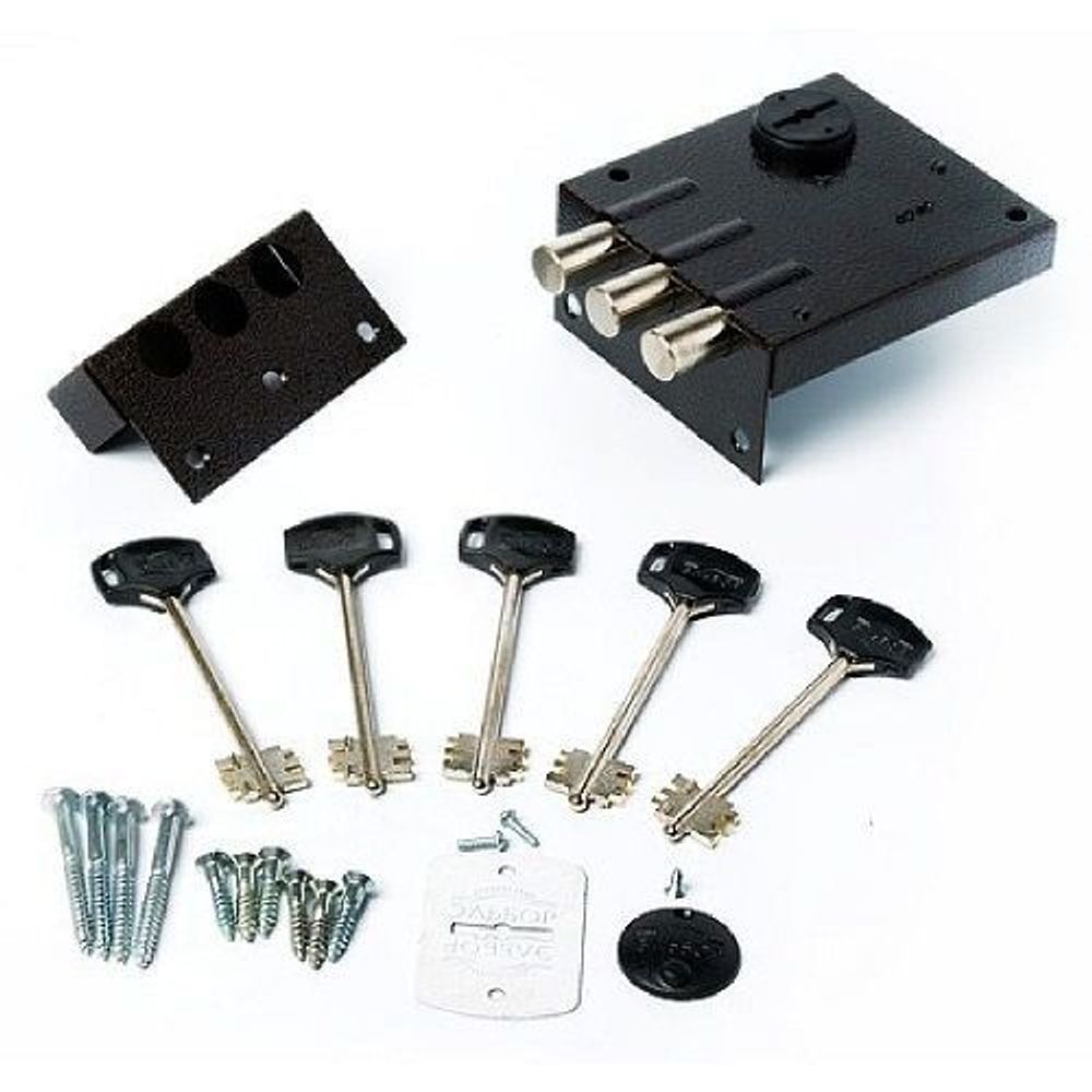 Замок накладной ЭЛЬБОР 1.04.52.5.КМА Кремень