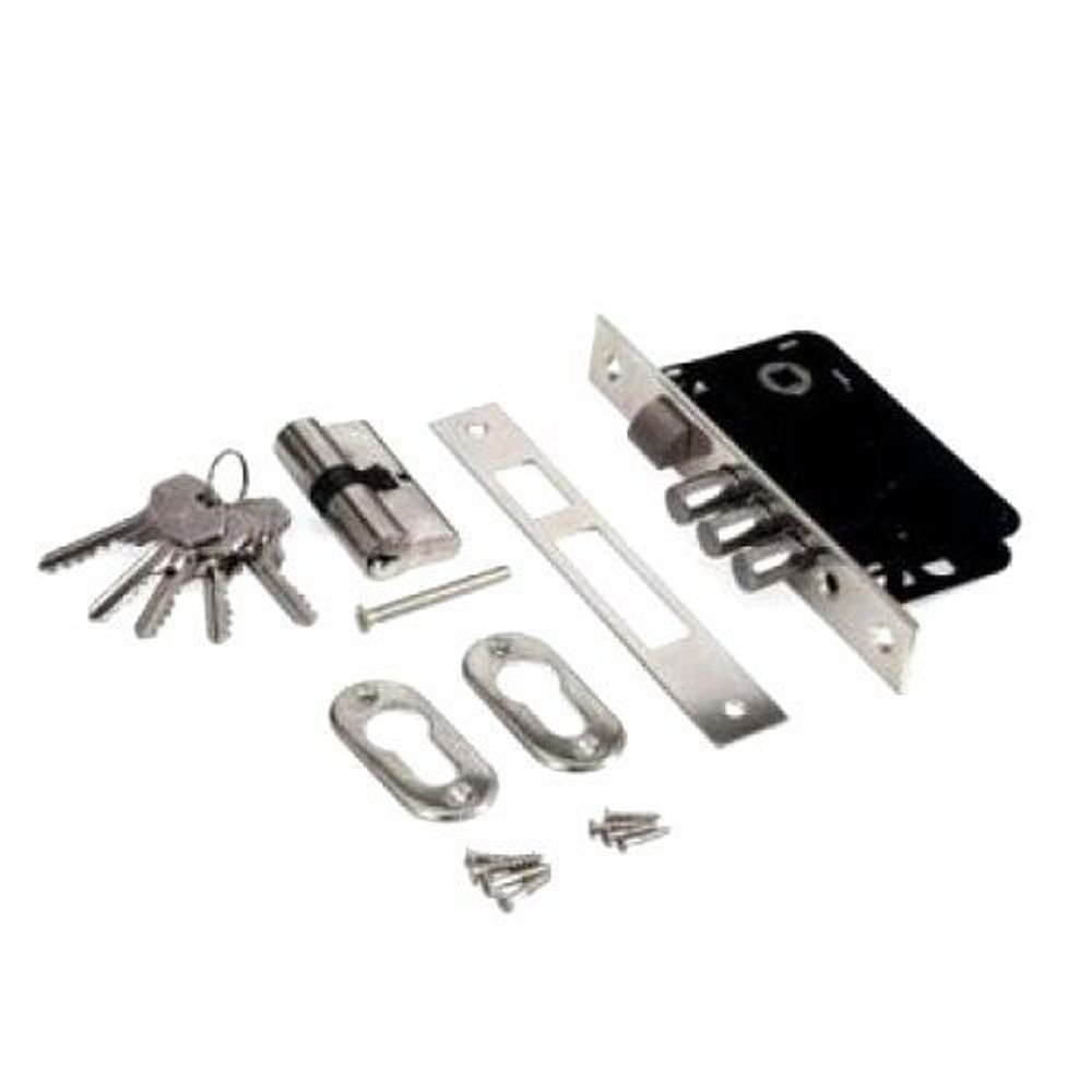 Замок врезной APECS 1000/60 CR хром