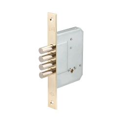 Замок врезной KALE KILIT 189/4MF (52мм) латунь 5кл