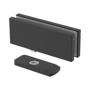 Петля-доводчик для стеклянной двери ARMADILLO RANGE H10 BL (черный) /57901/