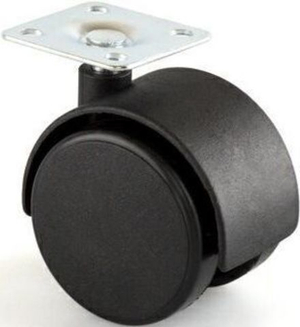 Колёсная опора d=50 мм пластмассовая