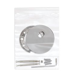 Декоративная накладка под шток FUARO ESC 486 RLR CP-8 хром /47915/ (1 шт)