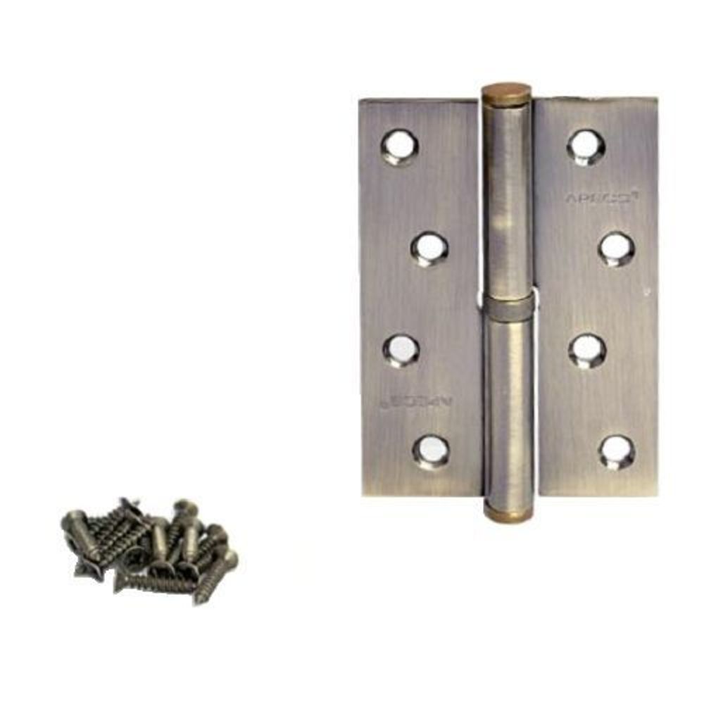 Петля дверная APECS 100x70-B Steel AB R бронза правая (1 шт)