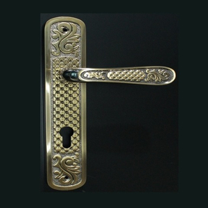 Ручка на планке ALEMAR A70250 BCF кофе глянец