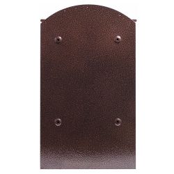 Ящик почтовый АЛЛЮР №4010 медь, вид сзади