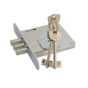 Замок врезной ПРОСАМ 76601 ЗВ8-4С/13 (3 риг) б/планки /14179/