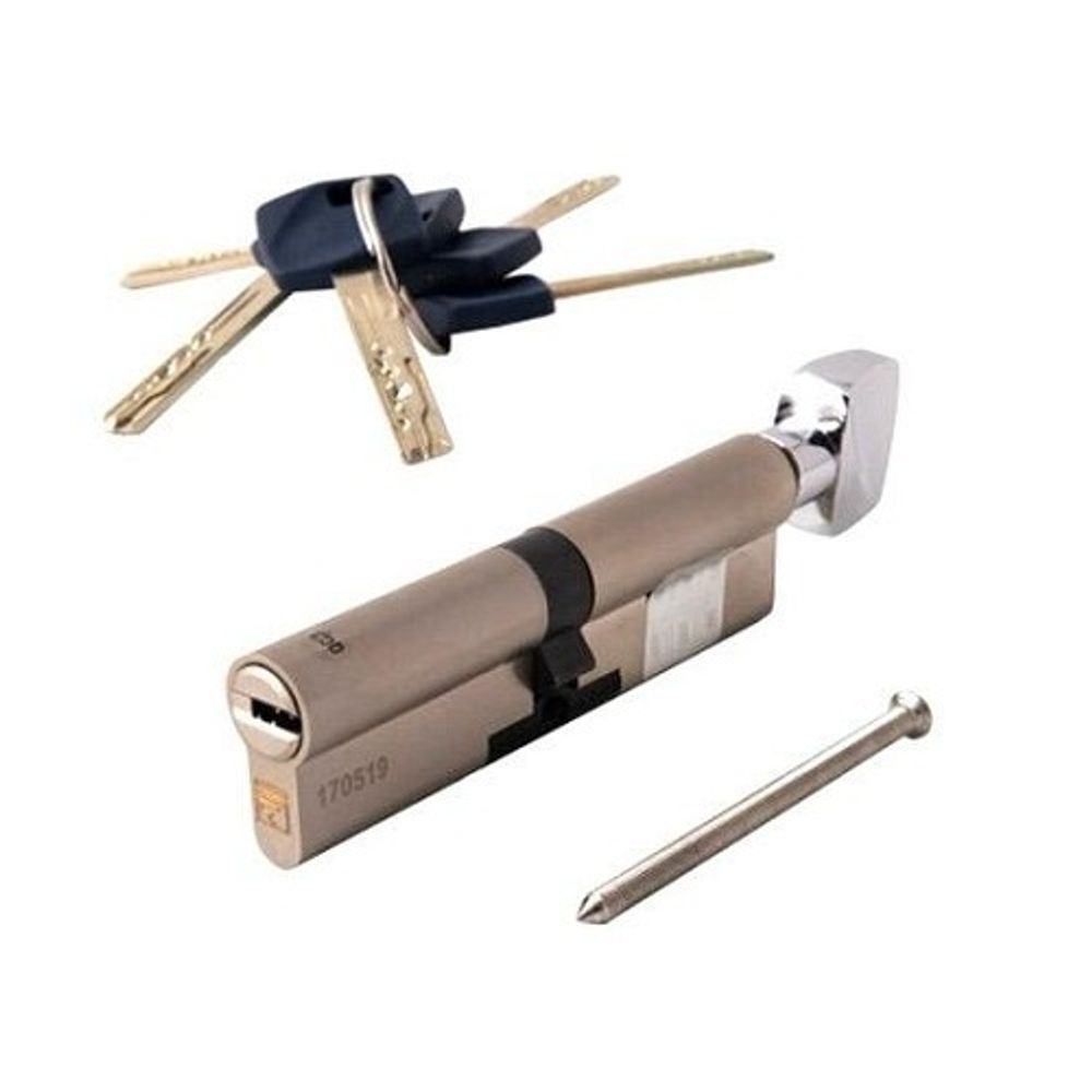 Цилиндровый механизм с вертушкой APECS Premier XR-100-C15 NI