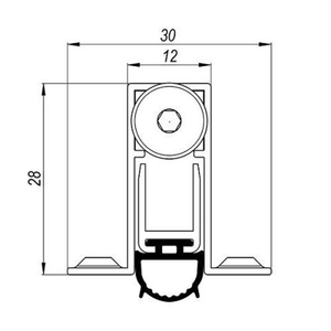 Автоматический порог ARMADILLO EASY CON ALETTE ASAL B4/1430 /38547/