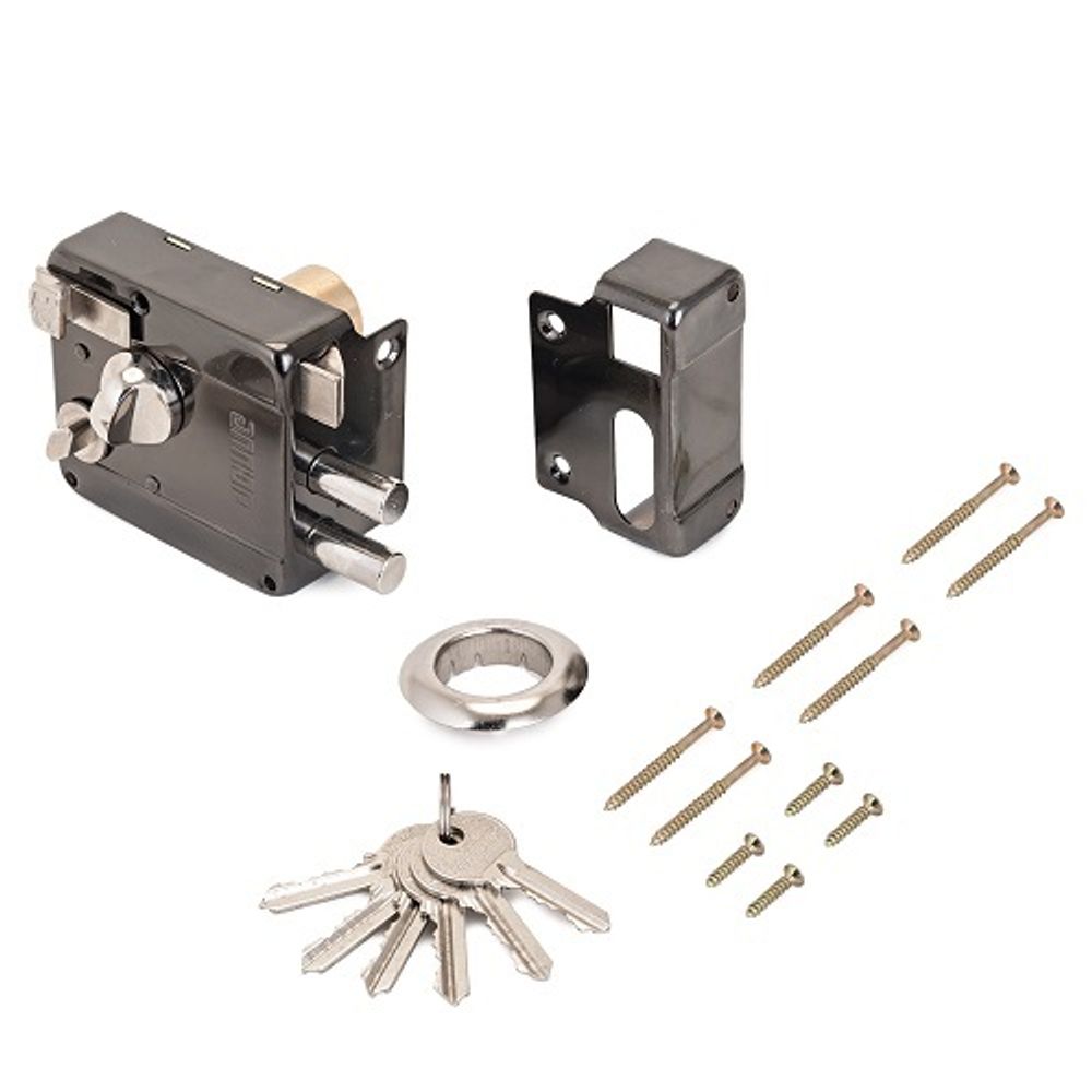 Замок накладной АЛЛЮР LT 556 BN-R