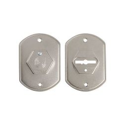 Накладки сувальдные ГАРДИАН крашен. ГН 20 /пара/, плоская /20511/