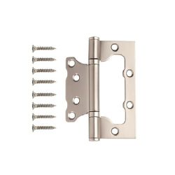 Петля накладная Code Deco 100x75x2,5 B2 NISM супер матовый никель