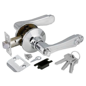 Ручка защелка PUNTO 6037 CP-E (кл./фик.) хром /36893/