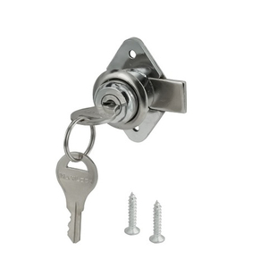 Замок мебельный 968 (мастер-ключ) хром