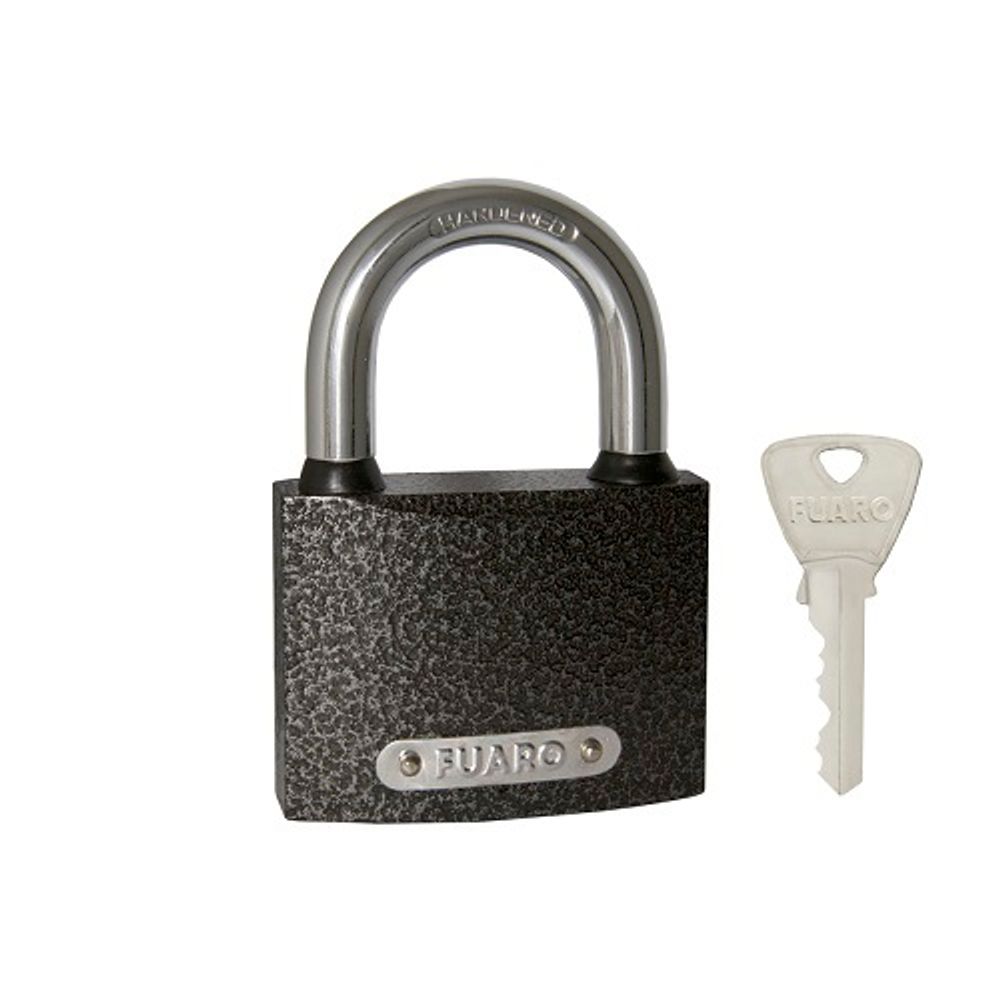 Замок навесной FUARO PL-01-63 англ. 3 кл. /42271/