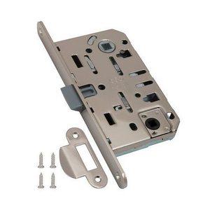 Замок межкомнатный AGB WC MEDIANA EV B01102.50.34.567 (мат.хром) /25797/