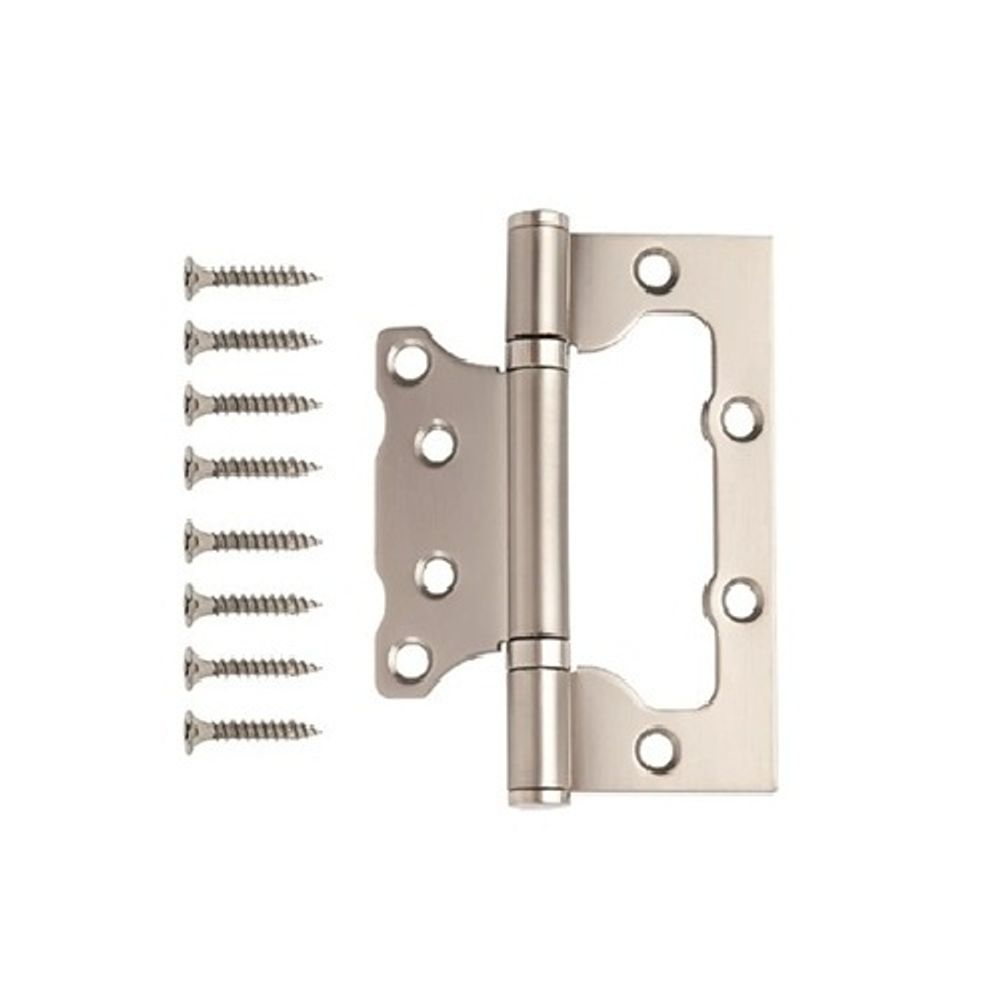 Петля накладная Code Deco 100x75x2,5 B2 NISM супер матовый никель