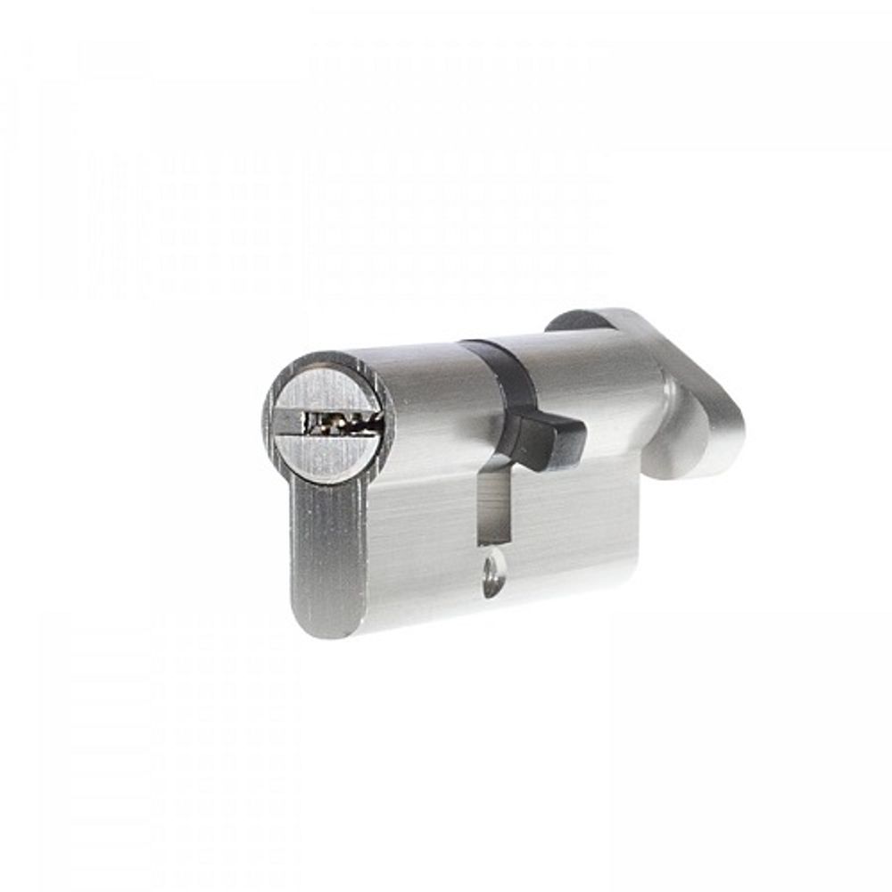 Цилиндровый механизм с вертушкой DOORLOCK V K2300AB N серия Variant 70мм (35x35) никель 5 кл.