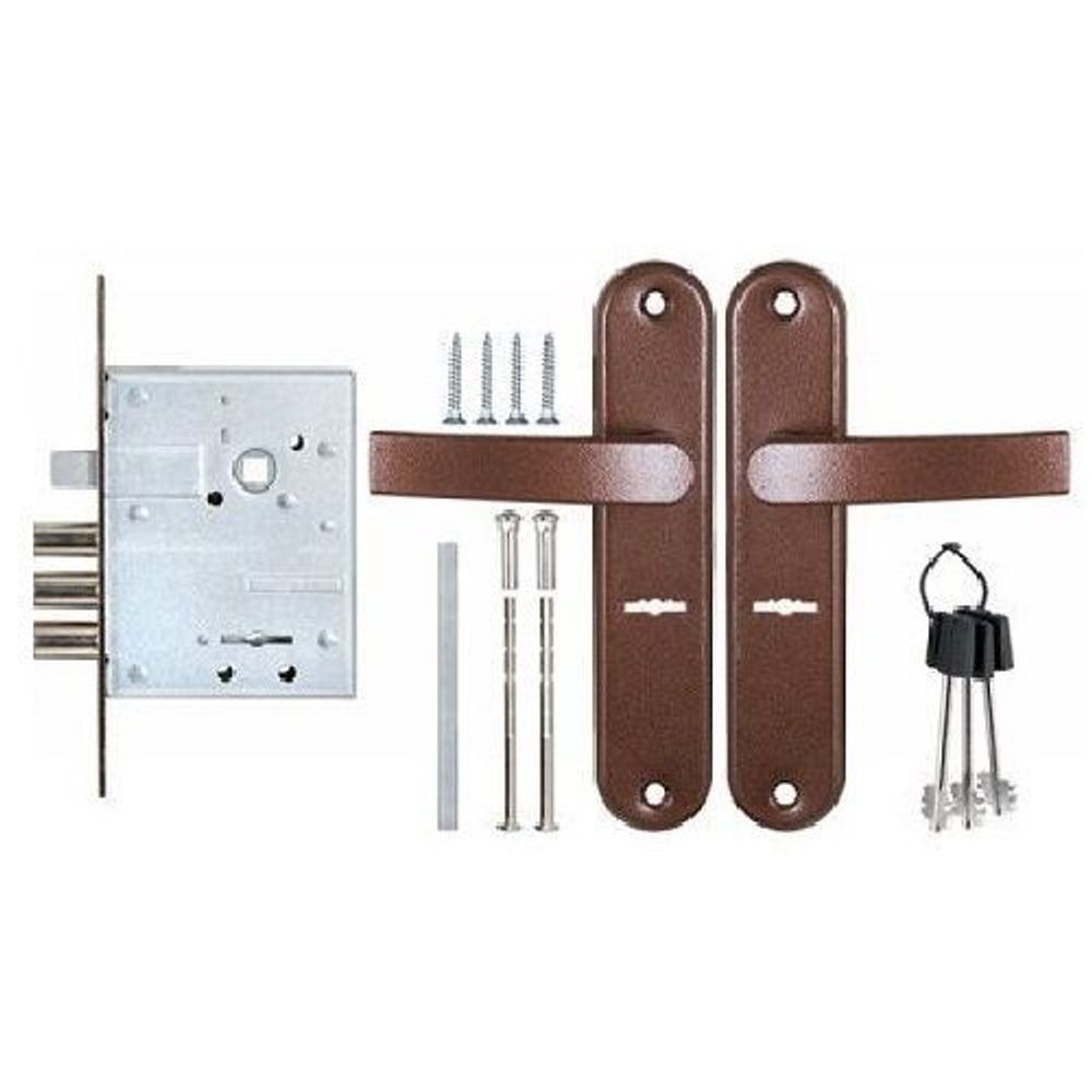 Замок врезной ПРОСАМ 77311 ЗВ9-6/13(КЛП2-88)РФ8-002.ШЗ У4 /35167/