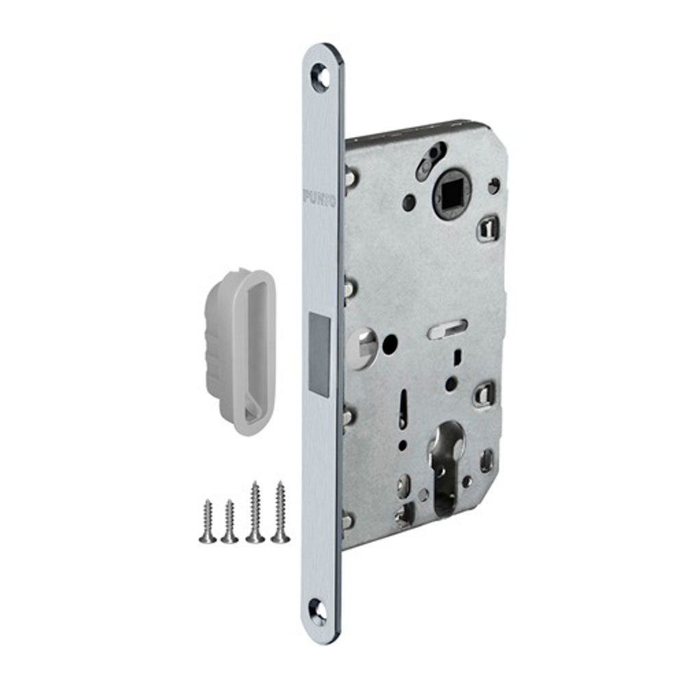 Замок магнитный PUNTO ML85-50/BL AL алюминий