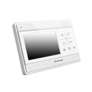 Монитор видеодомофона TANTOS Lilu (белый) с 4,3" дисплеем