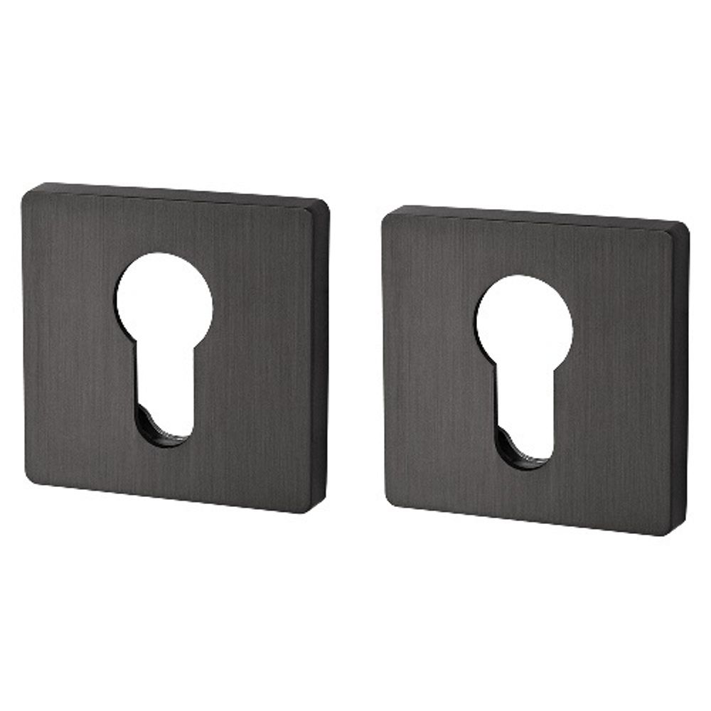 Накладка под цилиндр FUARO ET SL GR-23 графит /44319/