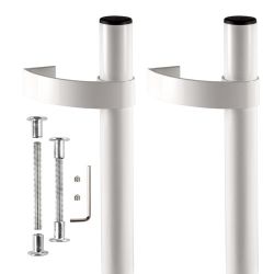 Ручка дверная офисная PUNTO PH31/500.02 500мм RAL 9016 белый /60309/