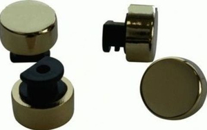 Крепление для зеркал диам.25 мм золото