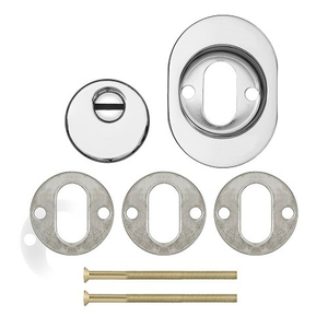 Броненакладка FUARO DEF 4285 RLR CP-8 хром /47899/