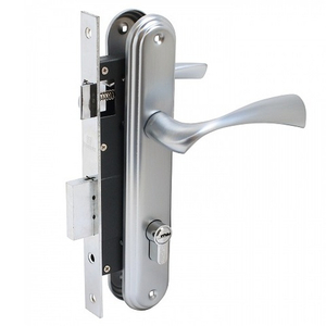 Замок врезной БУЛАТ ЗВ4-1.03.07 НОМОС титан