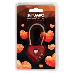 Замок навесной кодовый FUARO PLZ-26-03R CODE /42409/