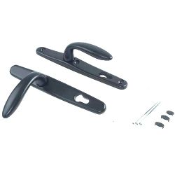 Нажимной гарнитур STUBLINA 1026.00.362 Е=85 мм антрацит (RAL 7024 матовый)