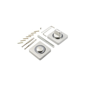 Ручка поворотная PUERTO BK AL 02 PW/CP (жемчужный/хром блестящий)