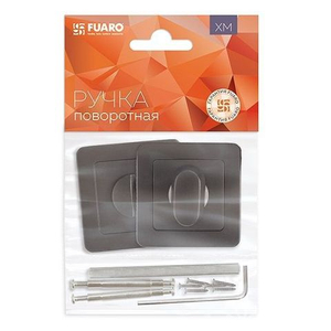 Ручка поворотная FUARO BK6 XM BL-24 черный /40051/
