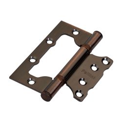 Петля универсальная без врезки PALLINI PFH 100x75x2,5 2BB AC античная медь (1шт.)