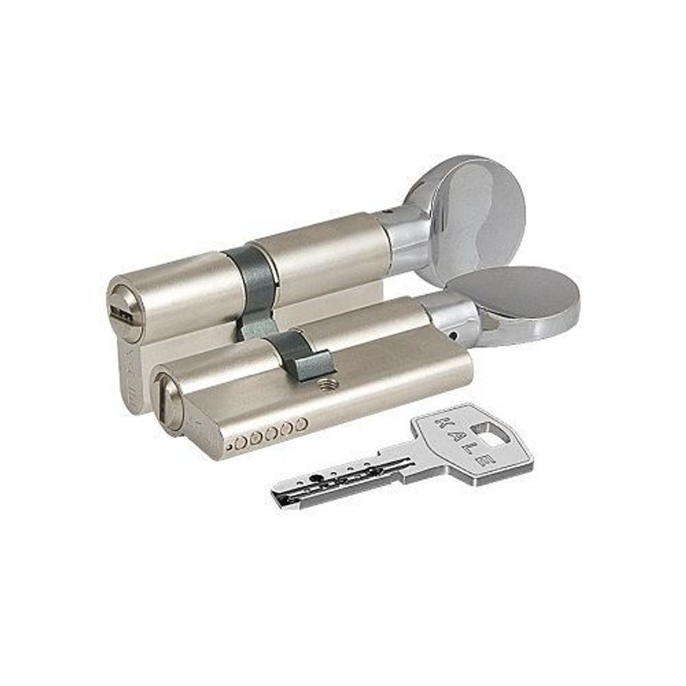 Цилиндровый механизм с вертушкой KALE KILIT 164 BM/90 (35+10+45) никель