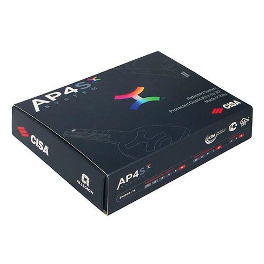 Цилиндровый механизм CISA AP4S 0P3S1-07.66 (60 мм/25+10+25) G /38283/